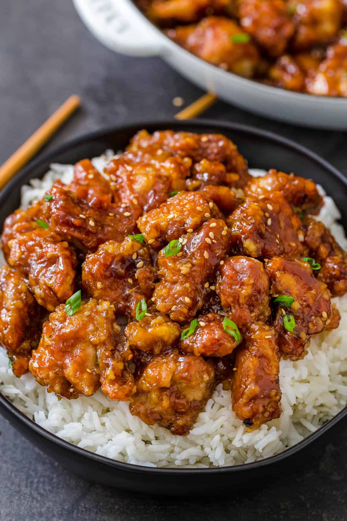 General Tso’s Chicken With Thick Sweet-Spicy Sauce