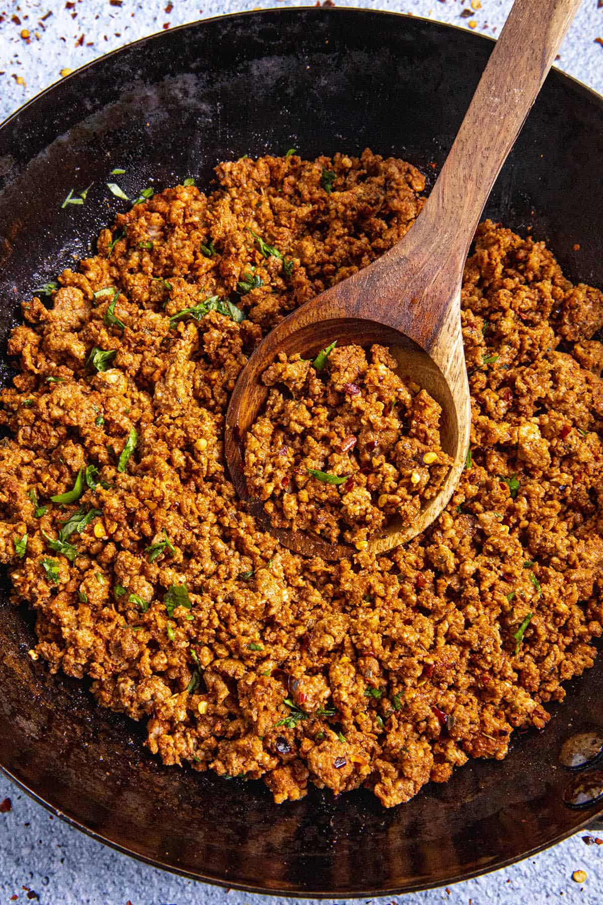 Homemade Mexican Chorizo with Bold Chile Flavor