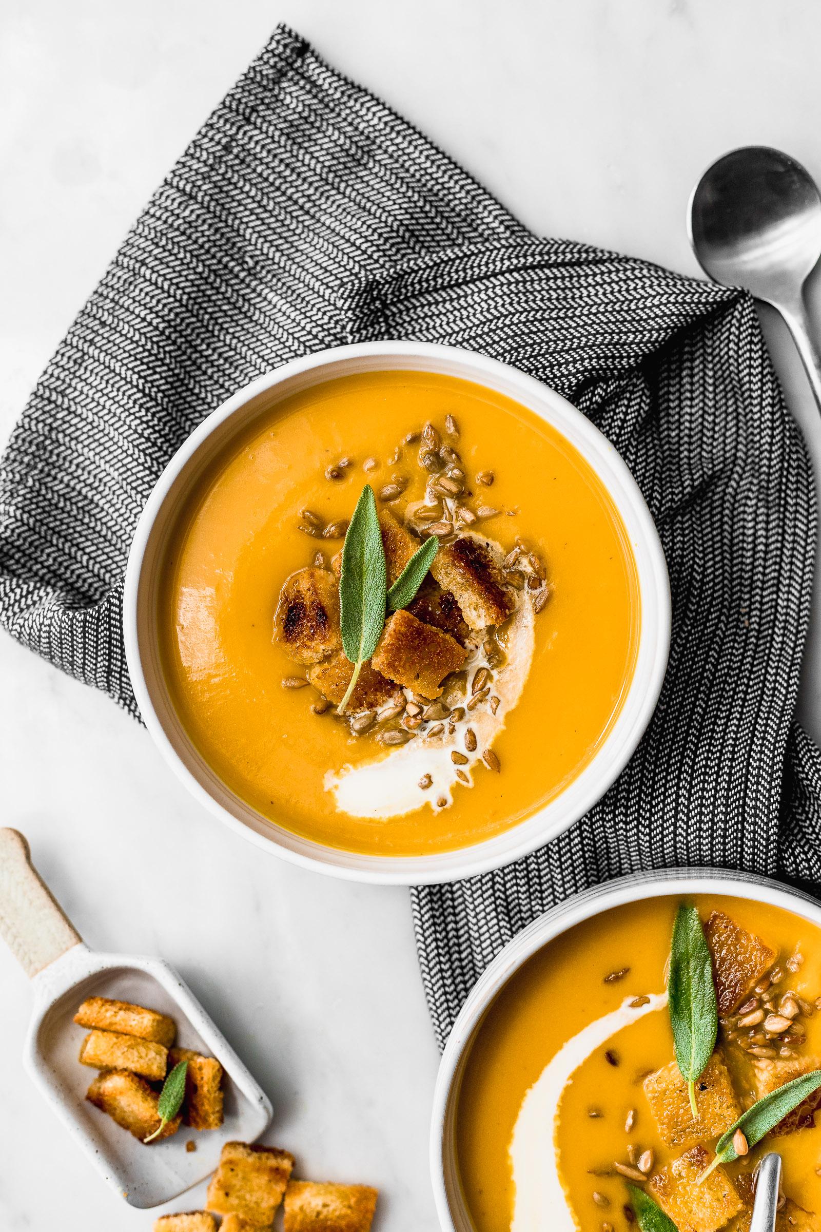 Pumpkin Soup with Ginger