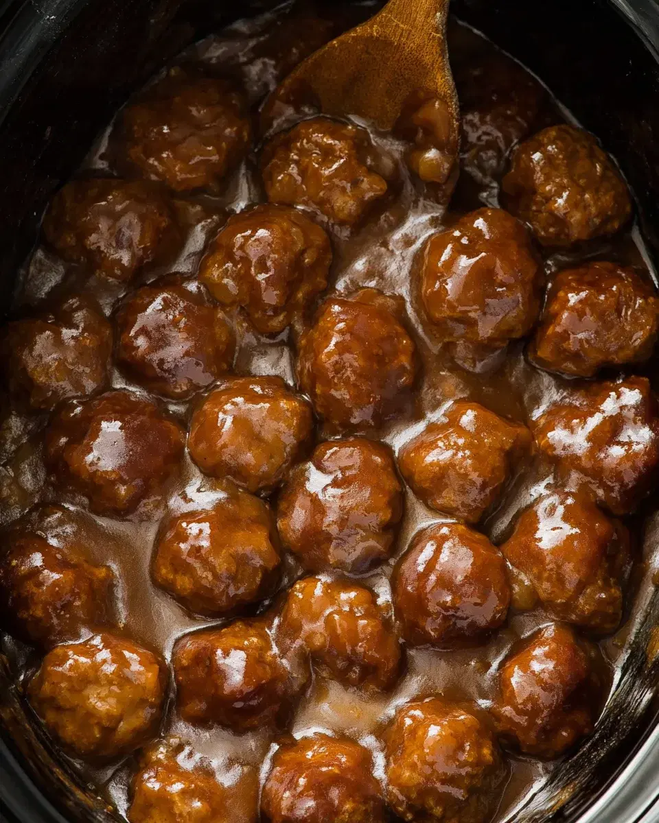 Slow Cooker Salisbury Steak Meatballs: Comforting Richness in Hearty Gravy