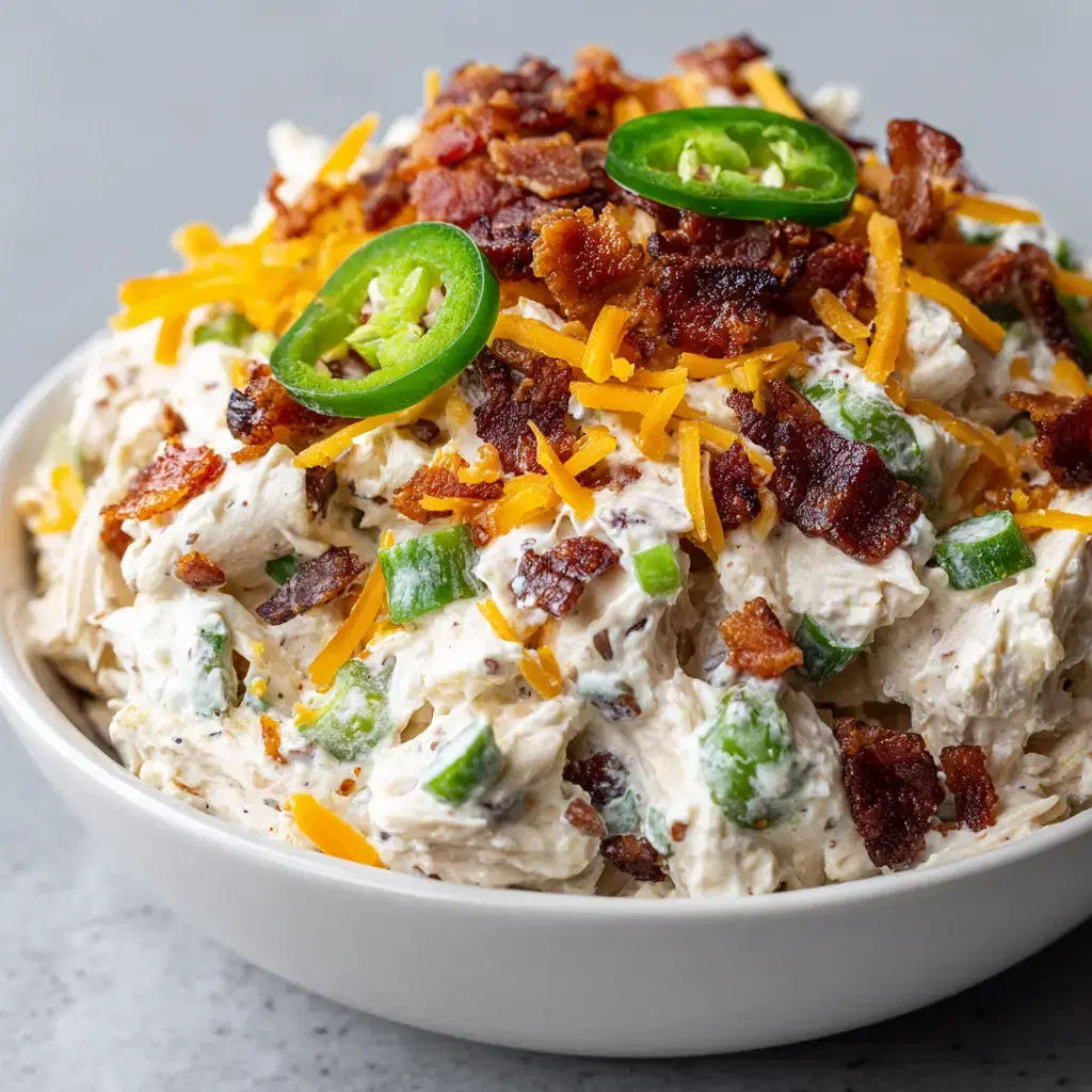 Jalapeno Popper Chicken Salad