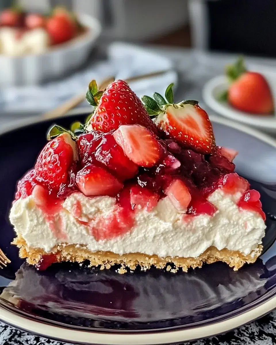 Strawberry Cheesecake Dump Cake: A Simple One-Pan Dessert Delight