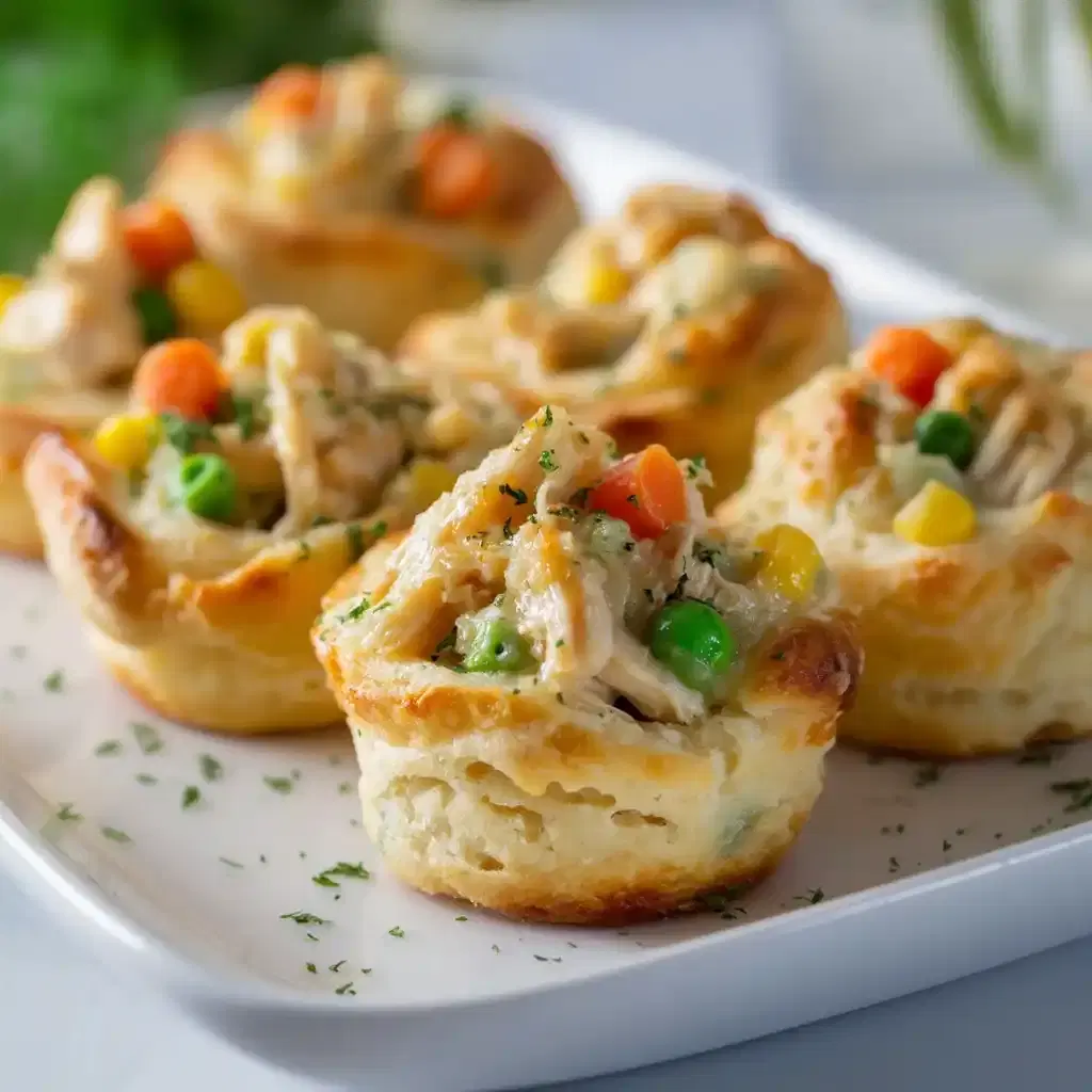 Chicken Pot Pie Bites with Biscuits: Quick Comfort Food for Any Occasion