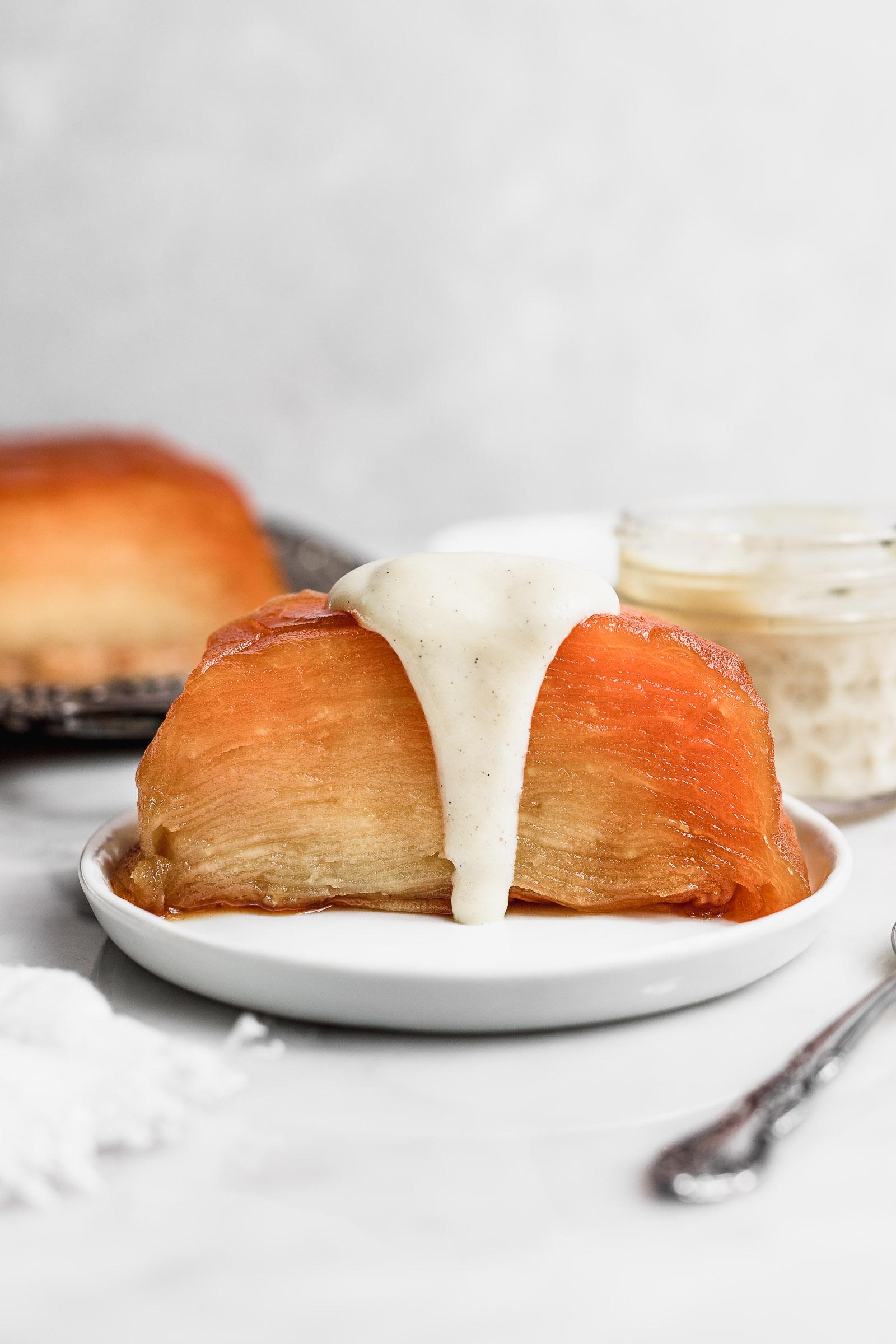 Apple Mille-Feuille with Vanilla Custard