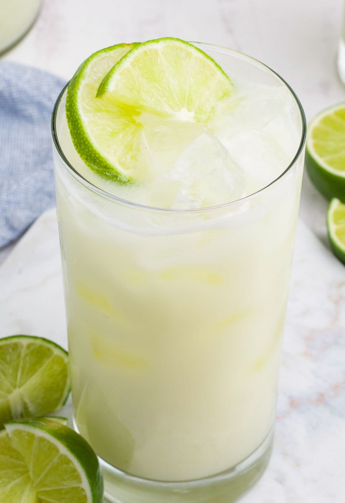 Brazilian Lemonade: Creamy Sweet Limeade Refreshment