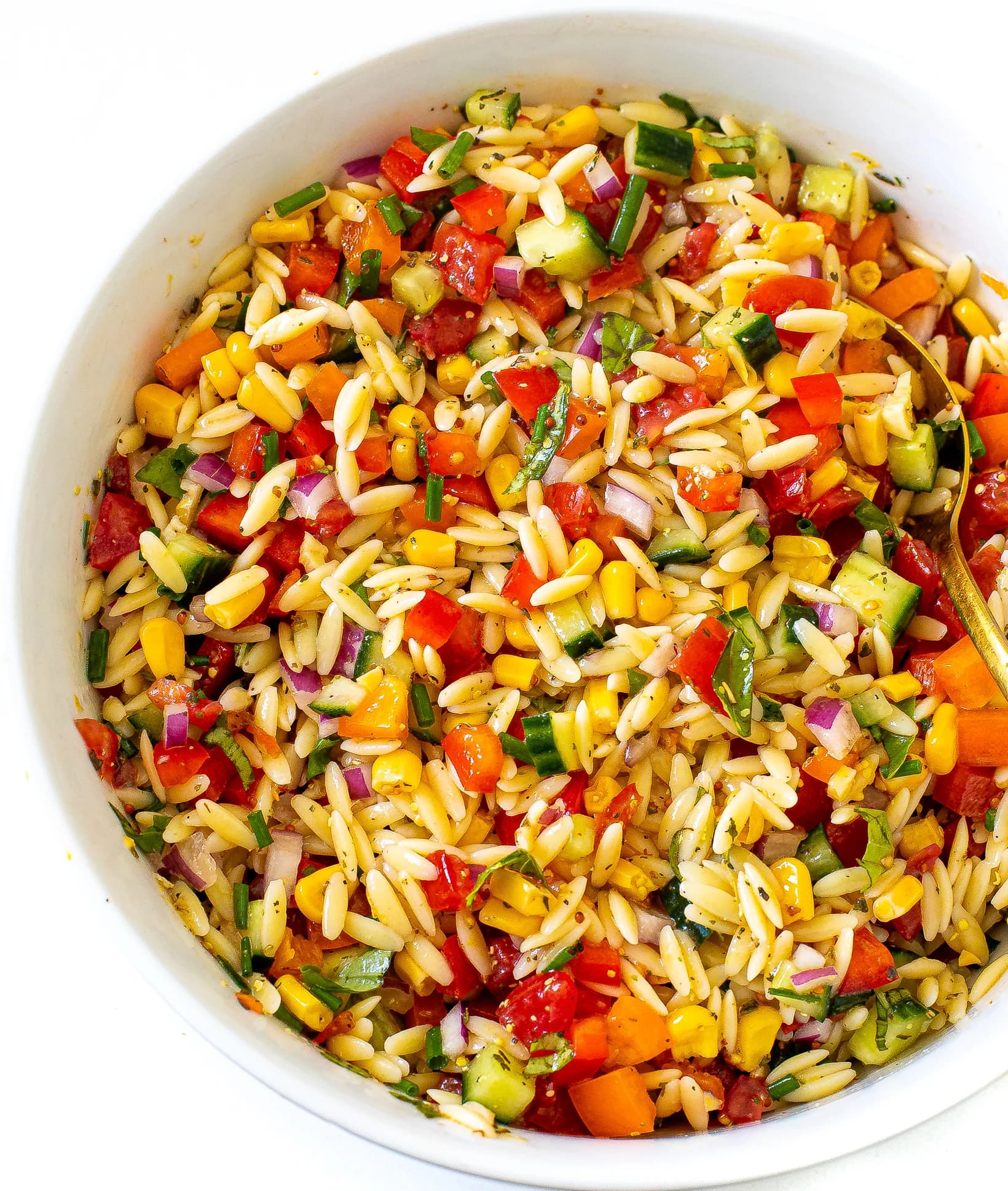 Summer Orzo Pasta Salad: A Refreshing Side for Warm Weather Gatherings