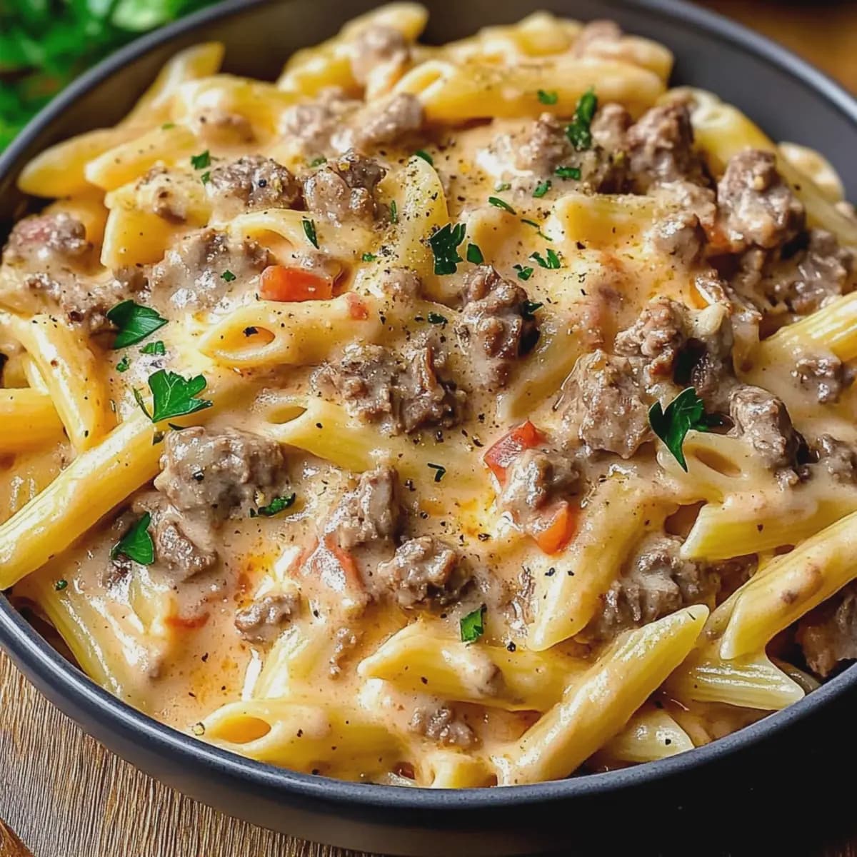 Creamy Beef Pasta: Quick Comfort Dish Ready in 30 Minutes