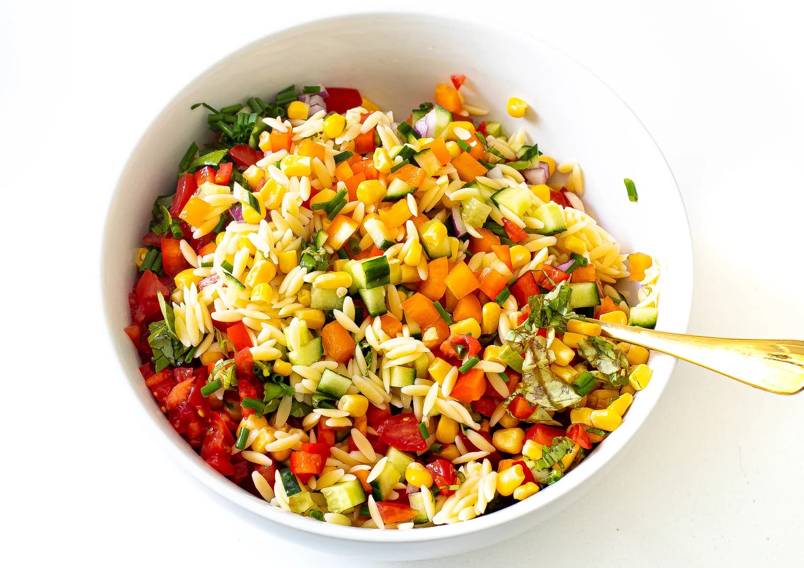 Summer Orzo Pasta Salad: A Refreshing Side for Warm Weather Gatherings