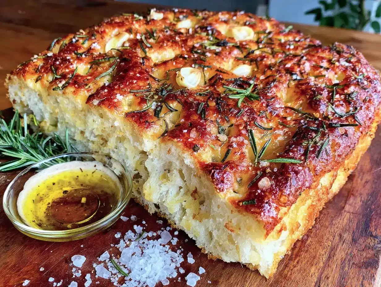 Same-Day Sourdough Discard Focaccia: Quick and Puffing with Olive Oil