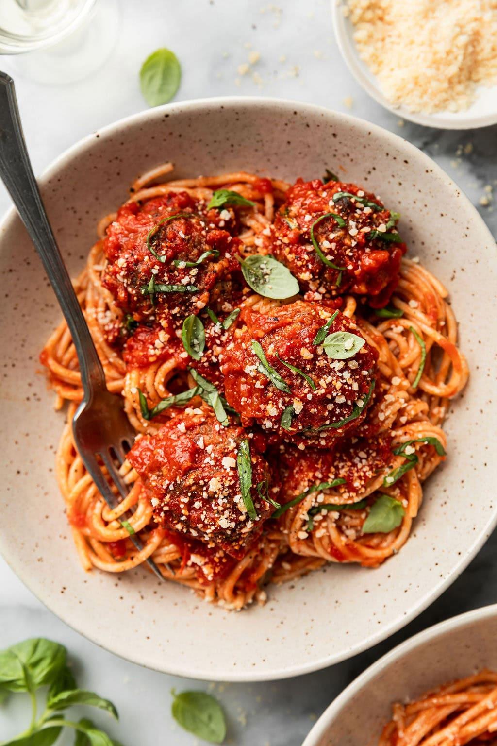 Baked Italian Meatballs