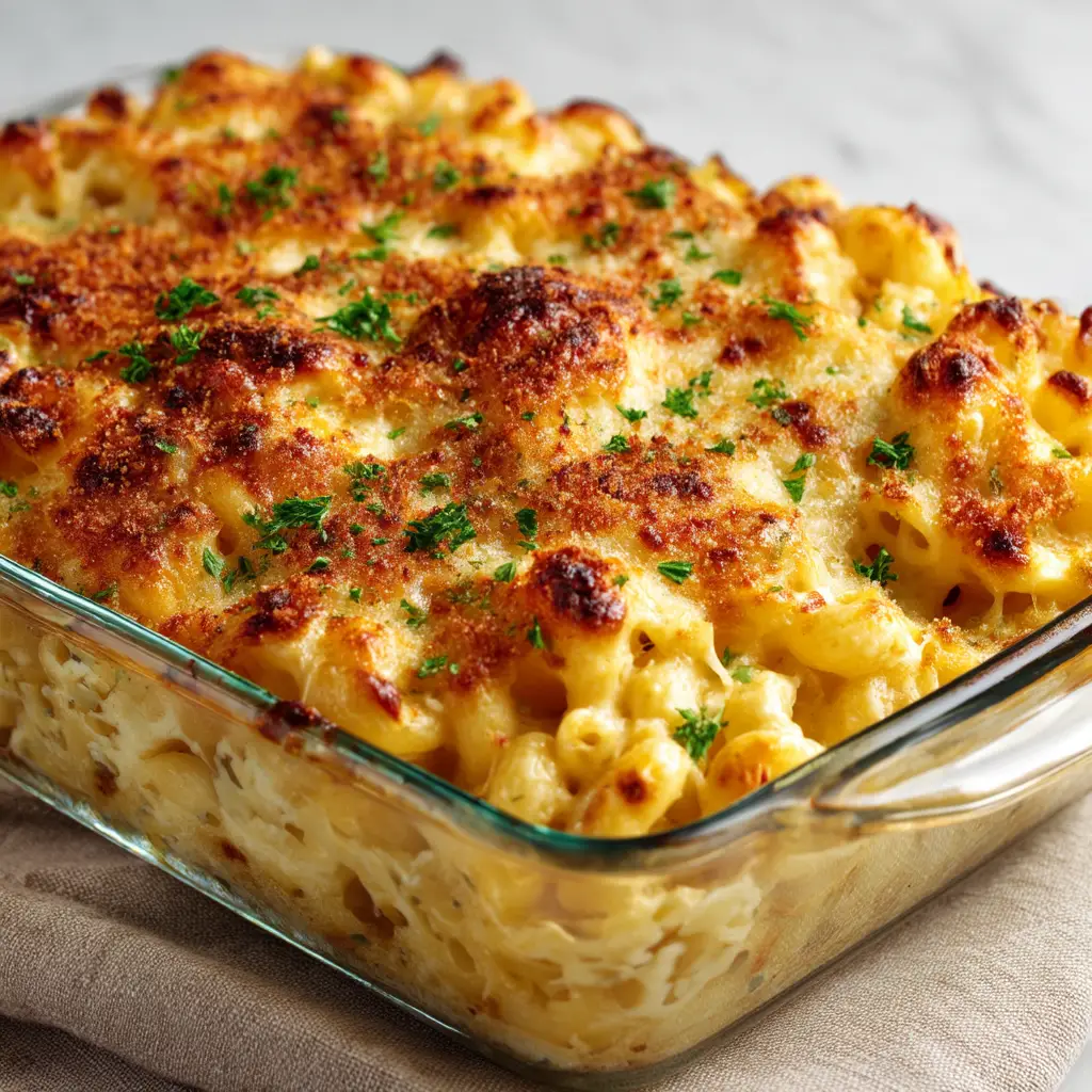 John Legend’s Baked Mac and Cheese with Cheddar and Monterey Jack