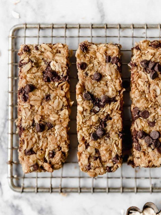 Peanut Butter Granola Bars with Optional Nut-Free Substitutes