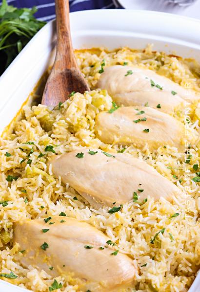 Chicken and Rice Casserole: A Simple Comforting Weeknight Dinner
