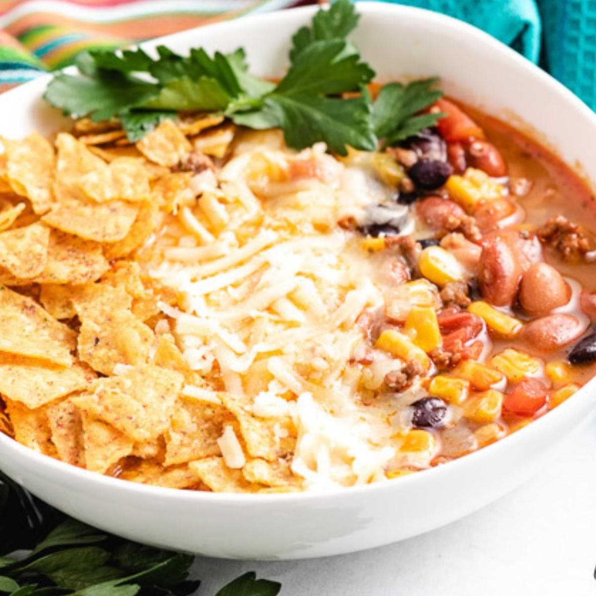 Hearty Stovetop Taco Soup: Thick and Flavorful One-Pot Meal