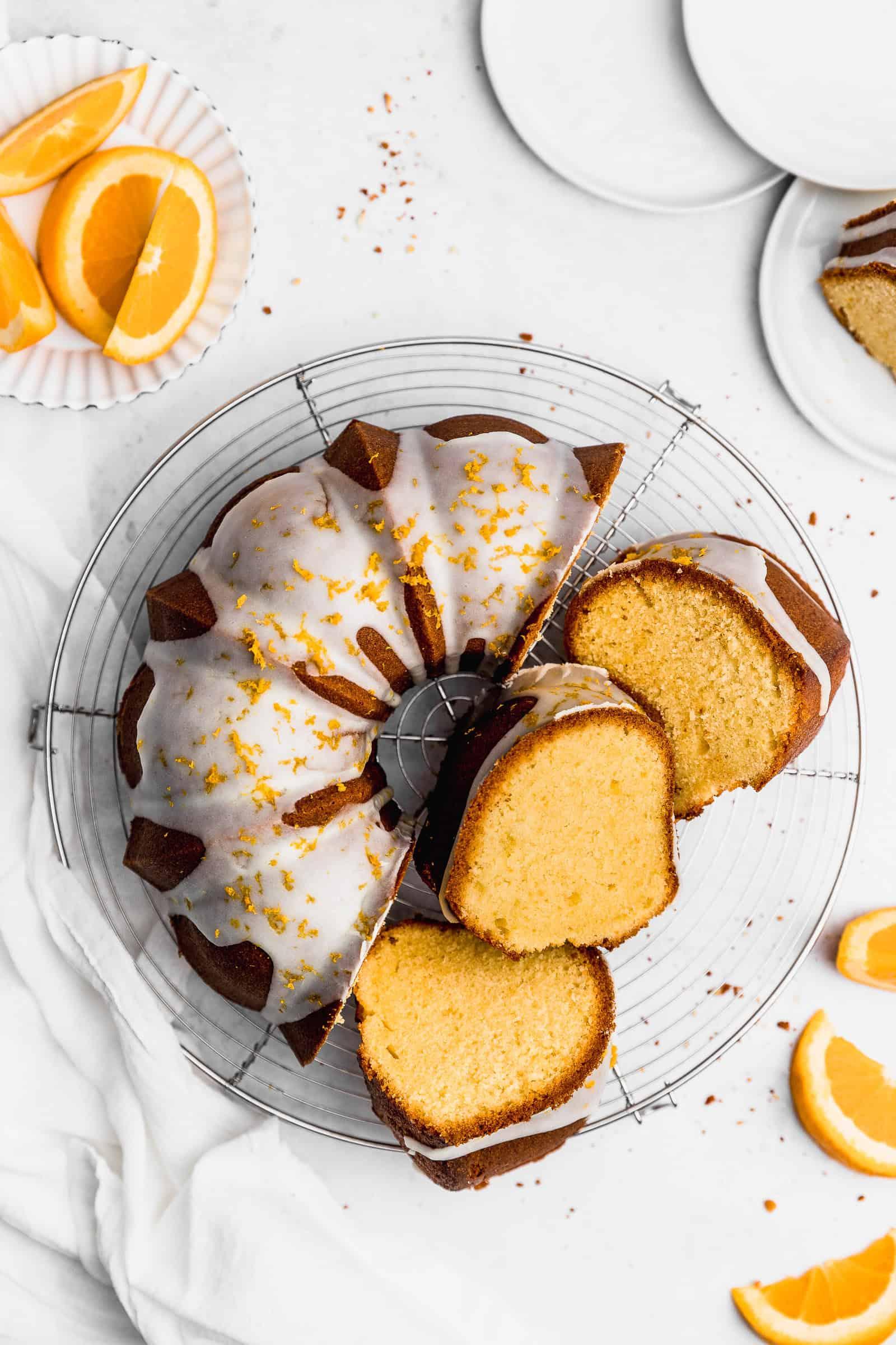 Easy Orange Bundt Cake