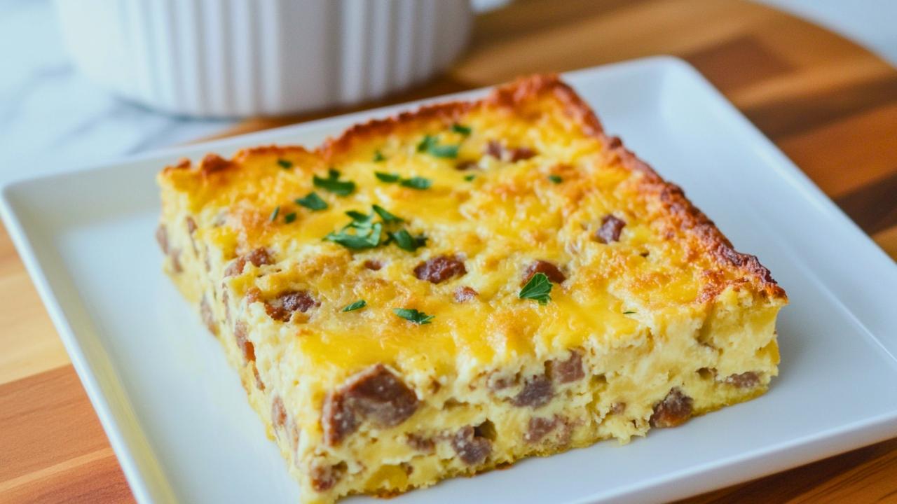 Hearty Breakfast Casserole: Protein-Packed for the Carnivore Diet
