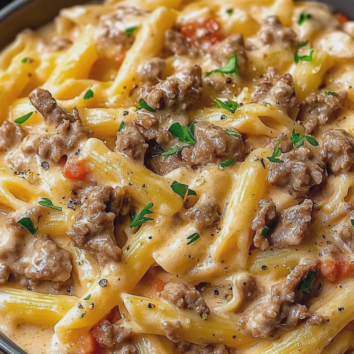 Creamy Beef Pasta: Quick Comfort Dish Ready in 30 Minutes