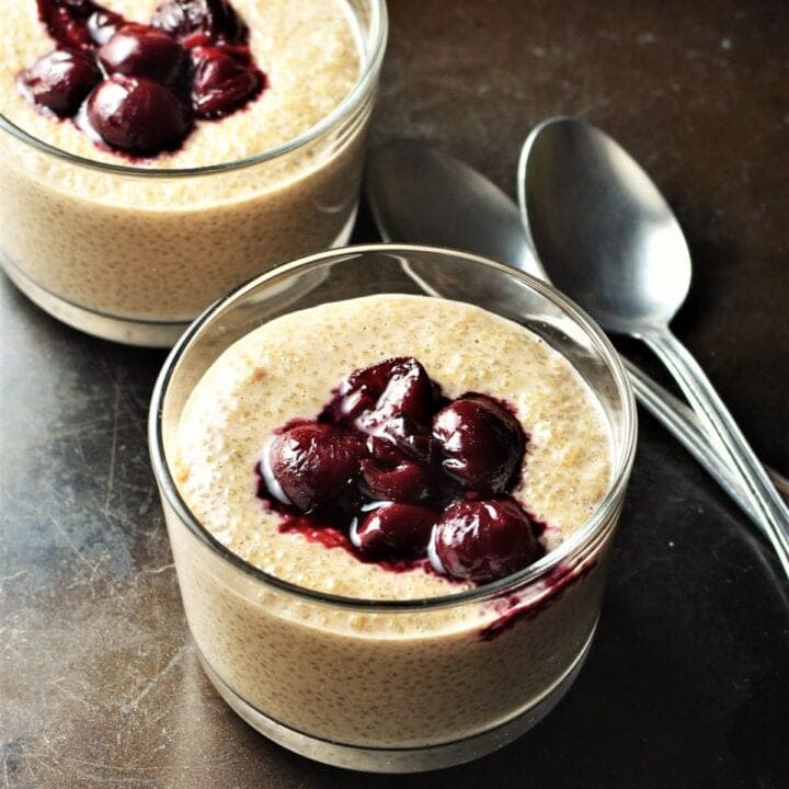 Quinoa Rice Pudding with Cinnamon and Creamy Mascarpone