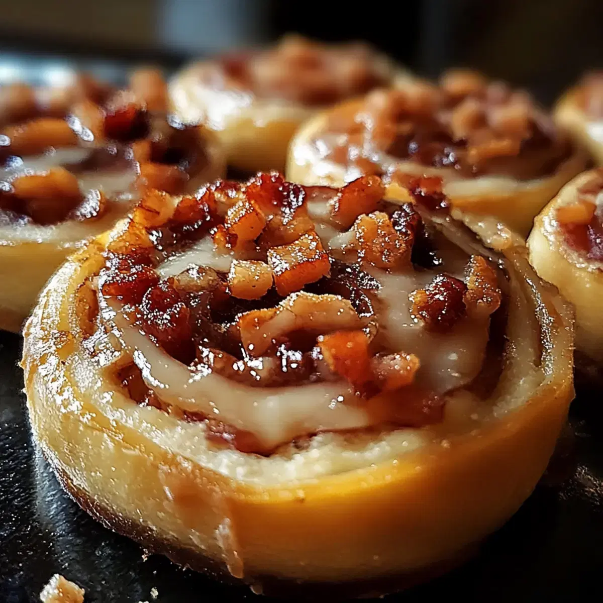 Bourbon Maple Bacon Cinnamon Rolls: A Savory-Sweet Brunch Delight