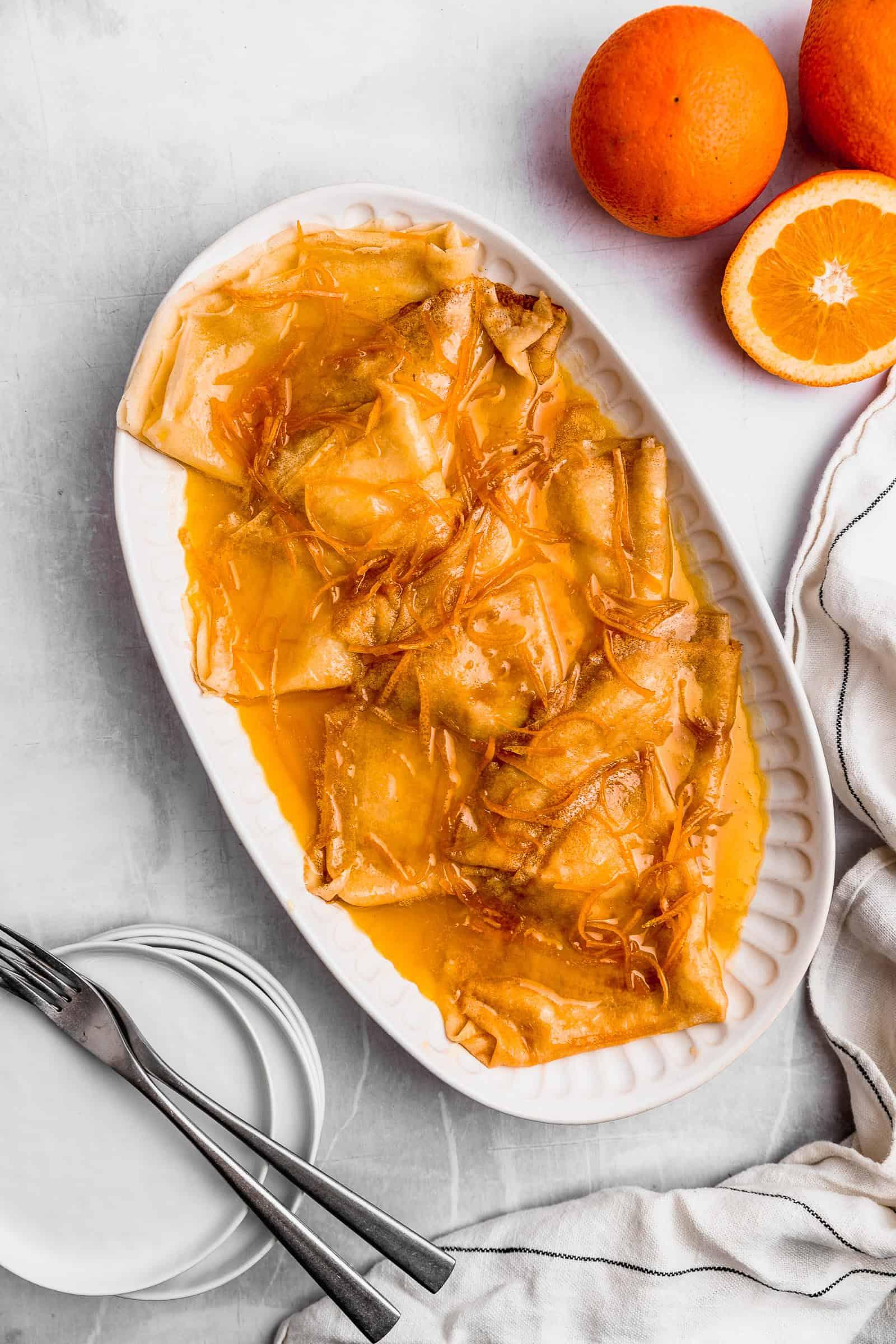 Crepes Suzette