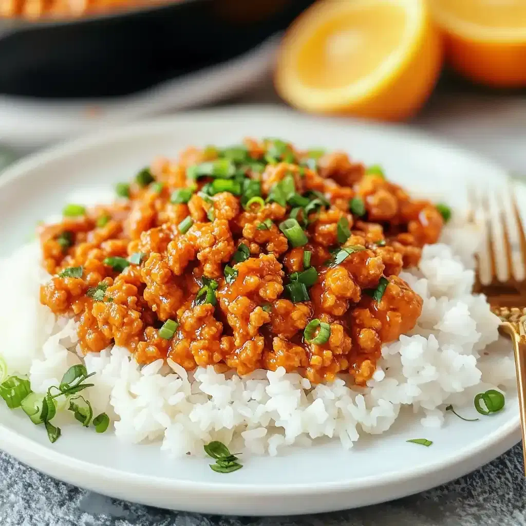 Easy Orange Ground Chicken: Quick, Zesty Weeknight Dinner