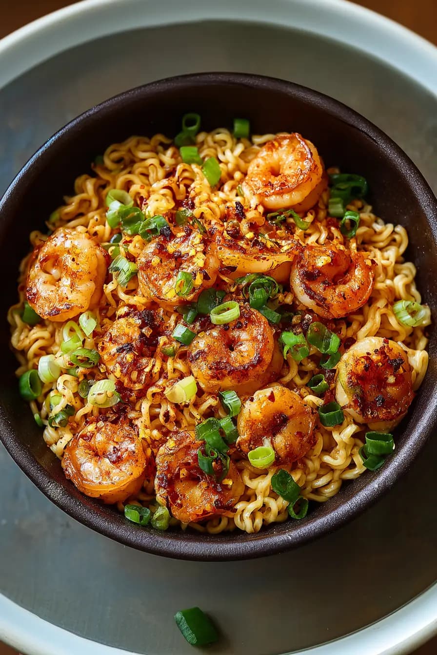 Cajun Garlic Shrimp Ramen: Quick Comfort with Bold Southern Flavor