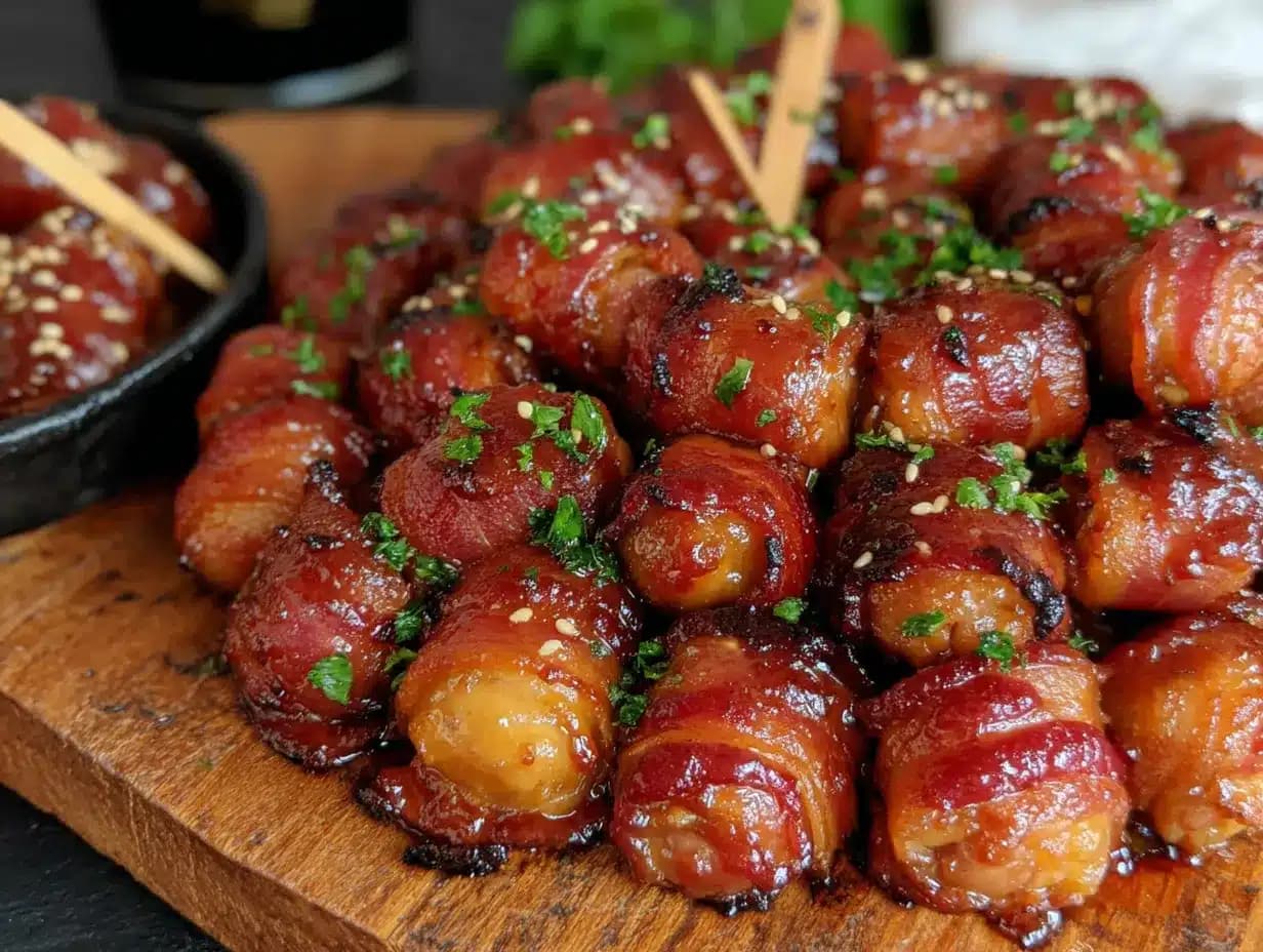 Crispy Brown Sugar Bacon Smokies: Sweet-Salty Perfection for Any Gathering