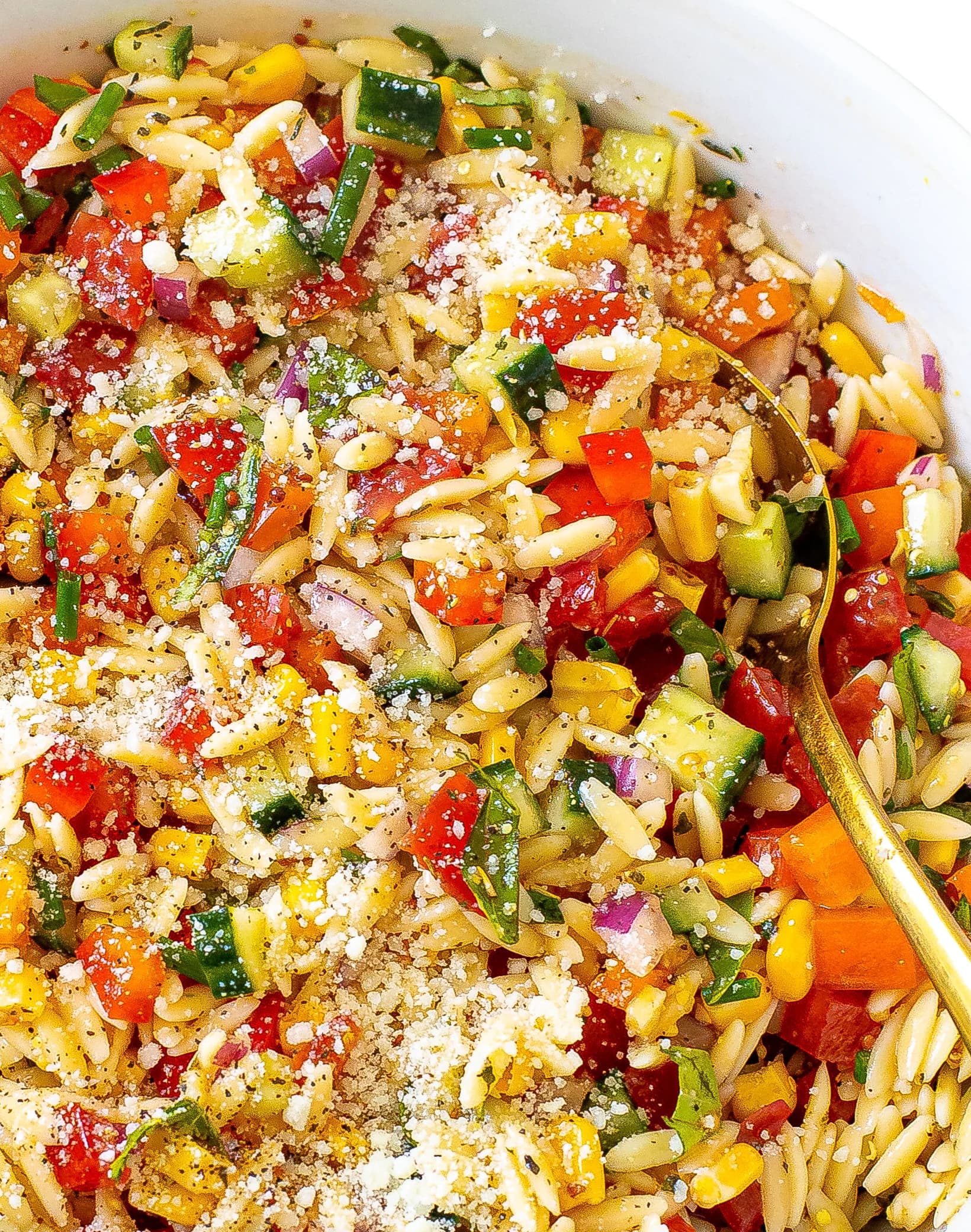 Summer Orzo Pasta Salad: A Refreshing Side for Warm Weather Gatherings