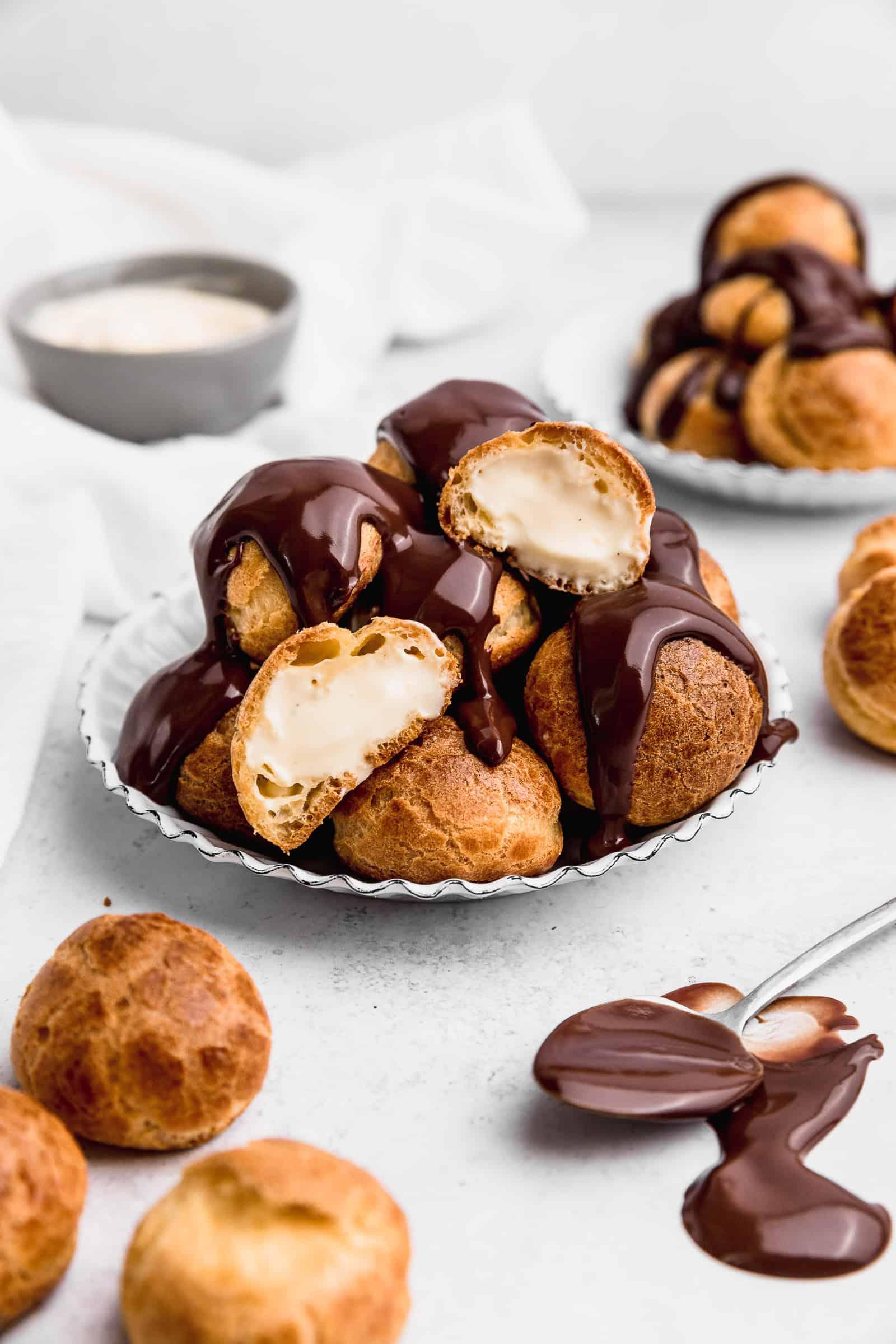 Easy Chocolate Profiteroles Recipe
