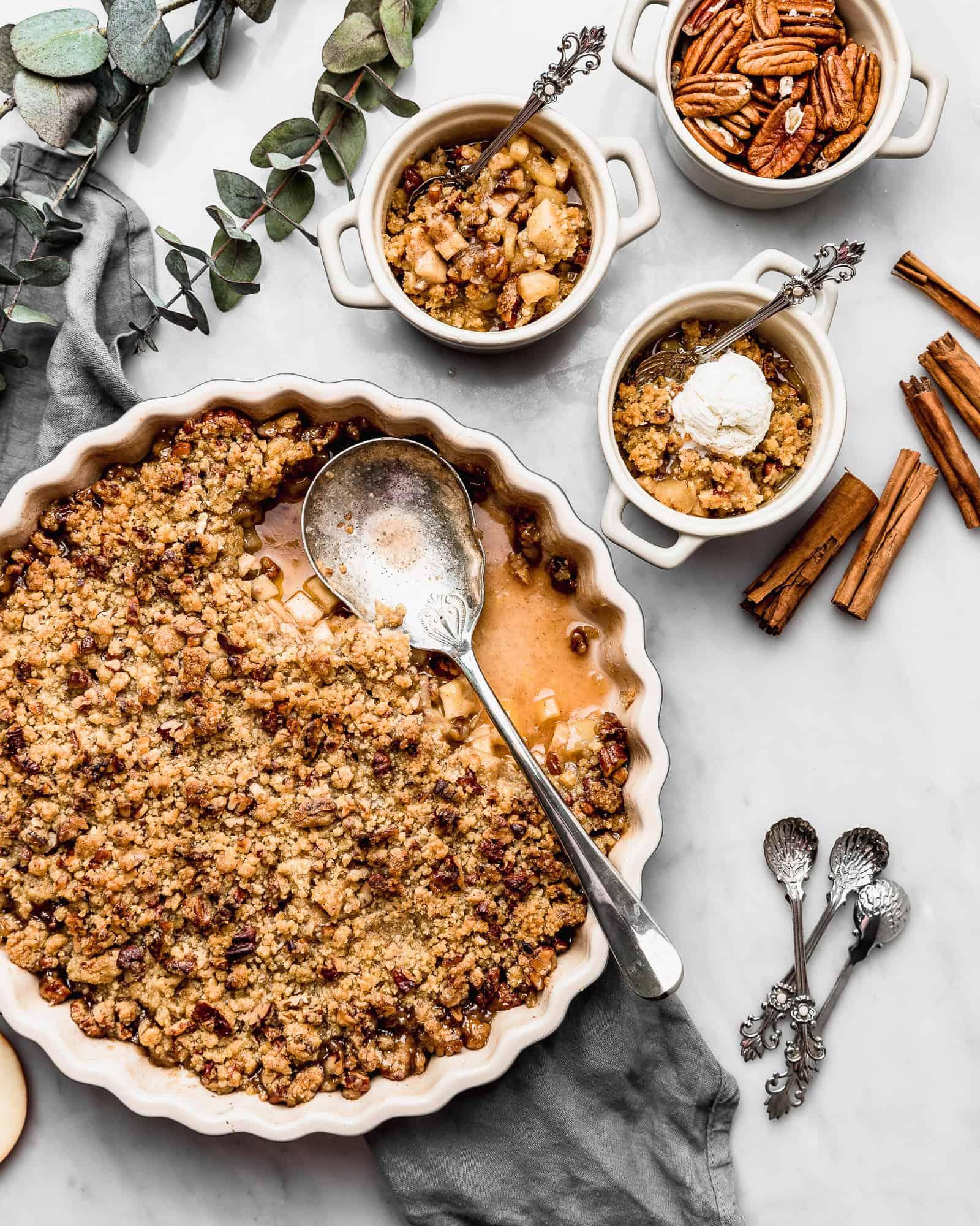 Pecan Apple Crumble