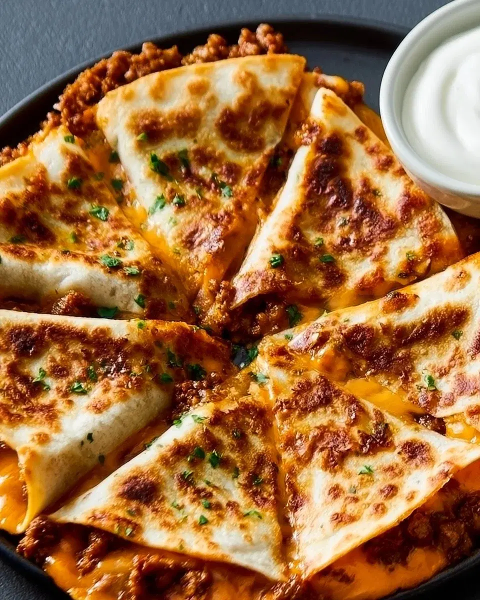 Ground Beef Quesadillas: Crispy and High-Protein Weeknight Meal