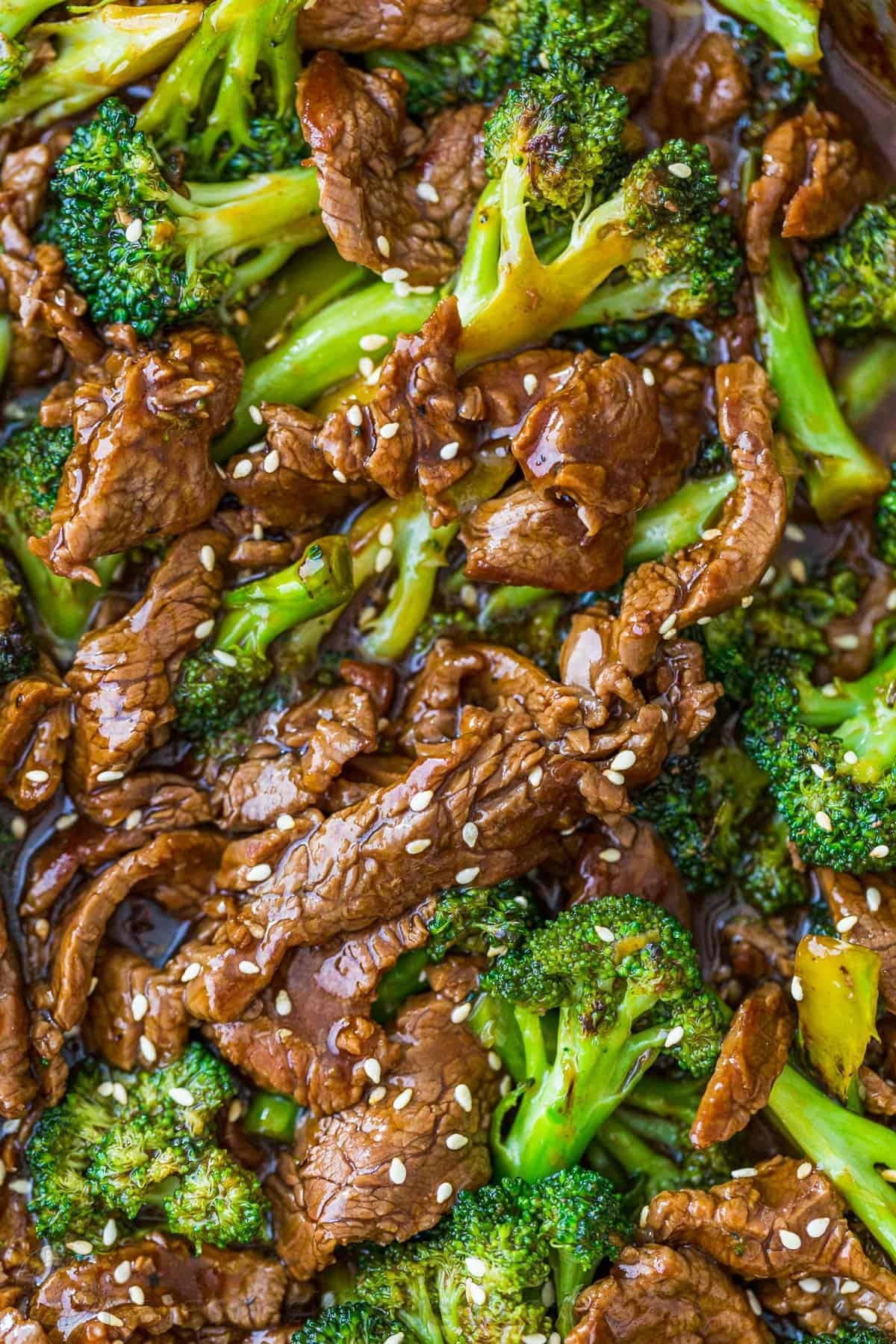 Beef and Broccoli Stir Fry with Tender Flank Steak and Fresh Broccoli