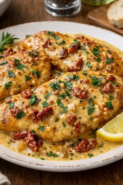 Creamy Garlic Marry Me Chicken: Tender Chicken in Velvety Garlic Parmesan Sauce