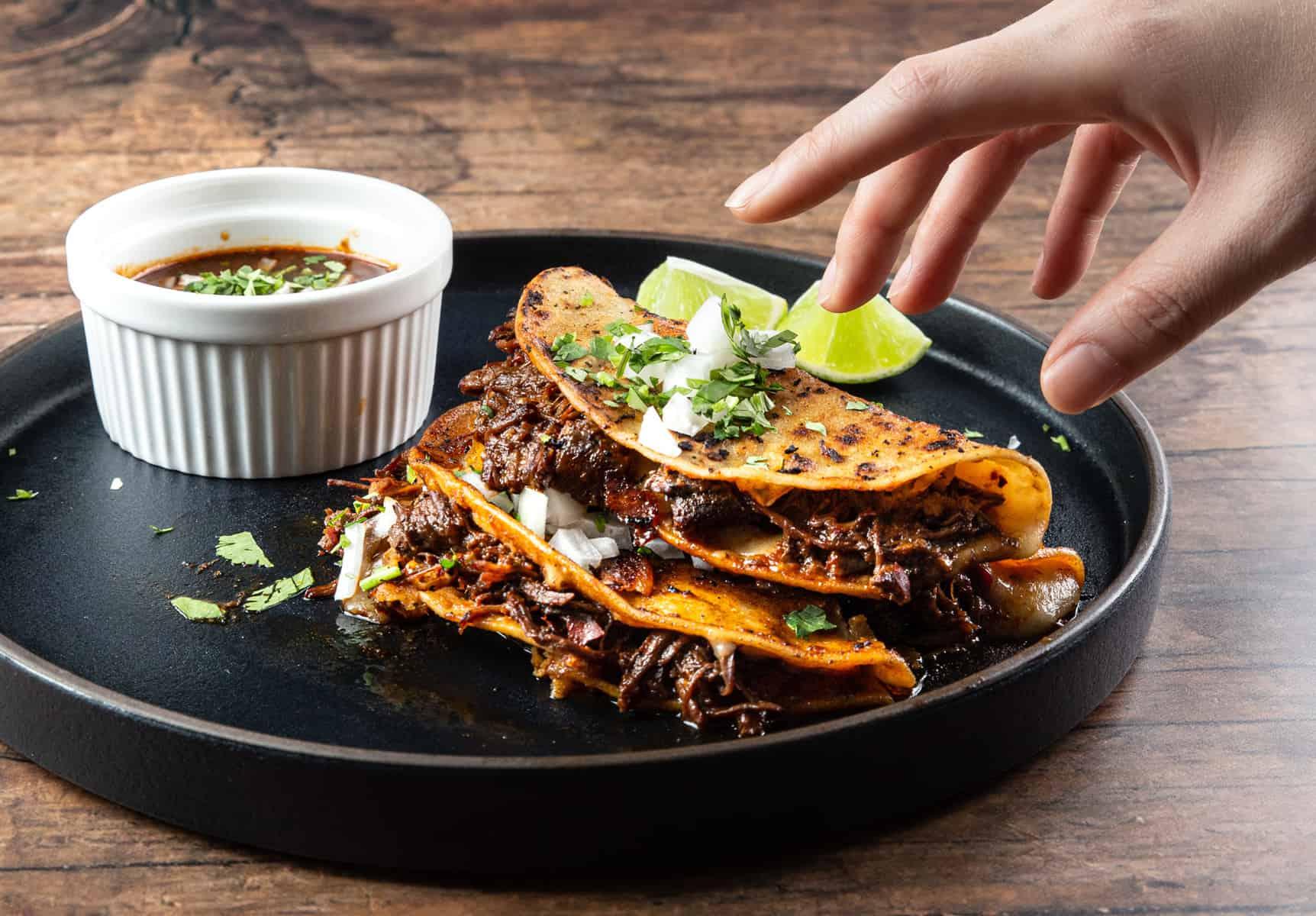 Instant Pot Birria Tacos: Juicy Beef with Crispy Tortillas and Rich Sauce
