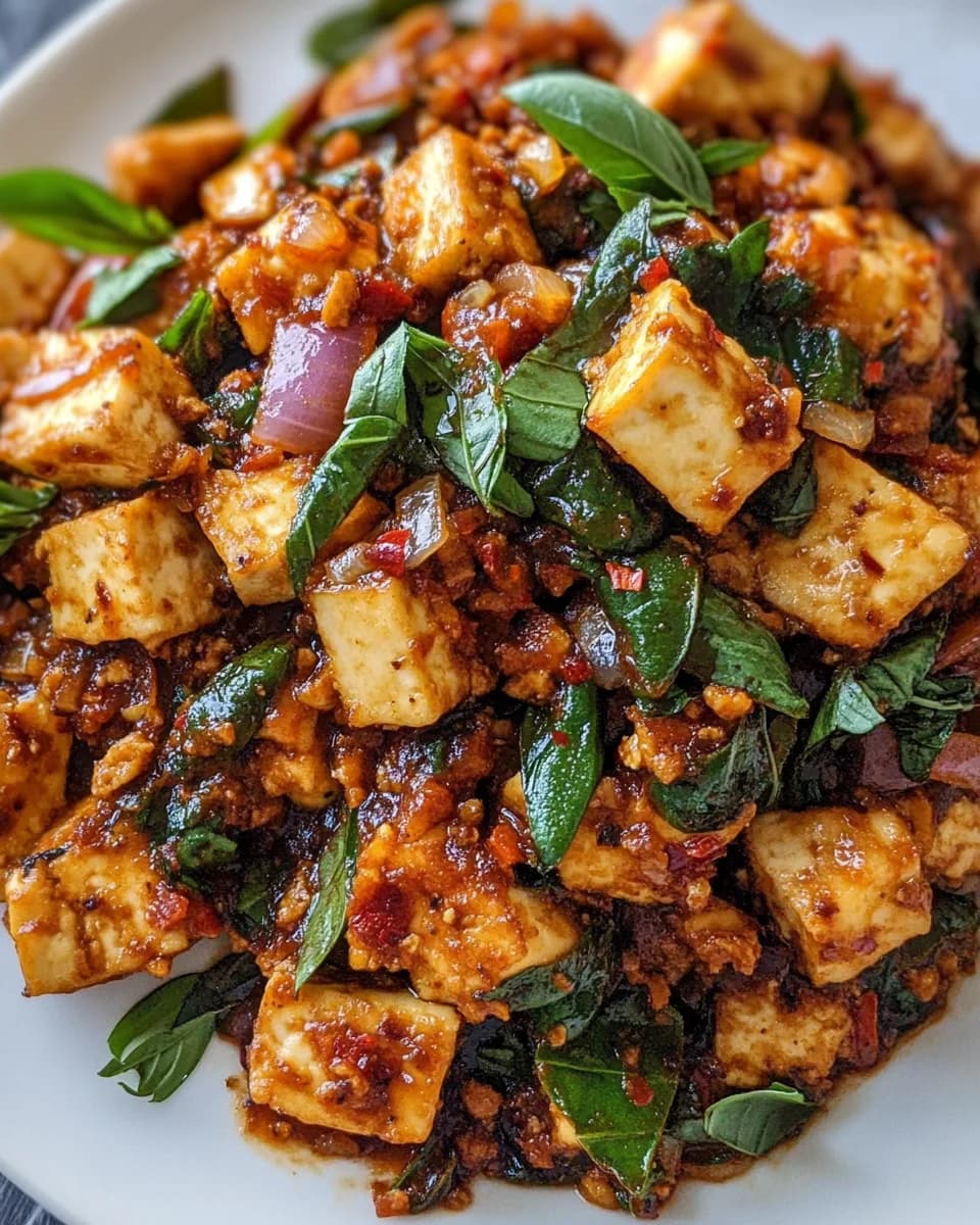 Thai Basil Tofu: Quick and Protein-Packed Weeknight Meal