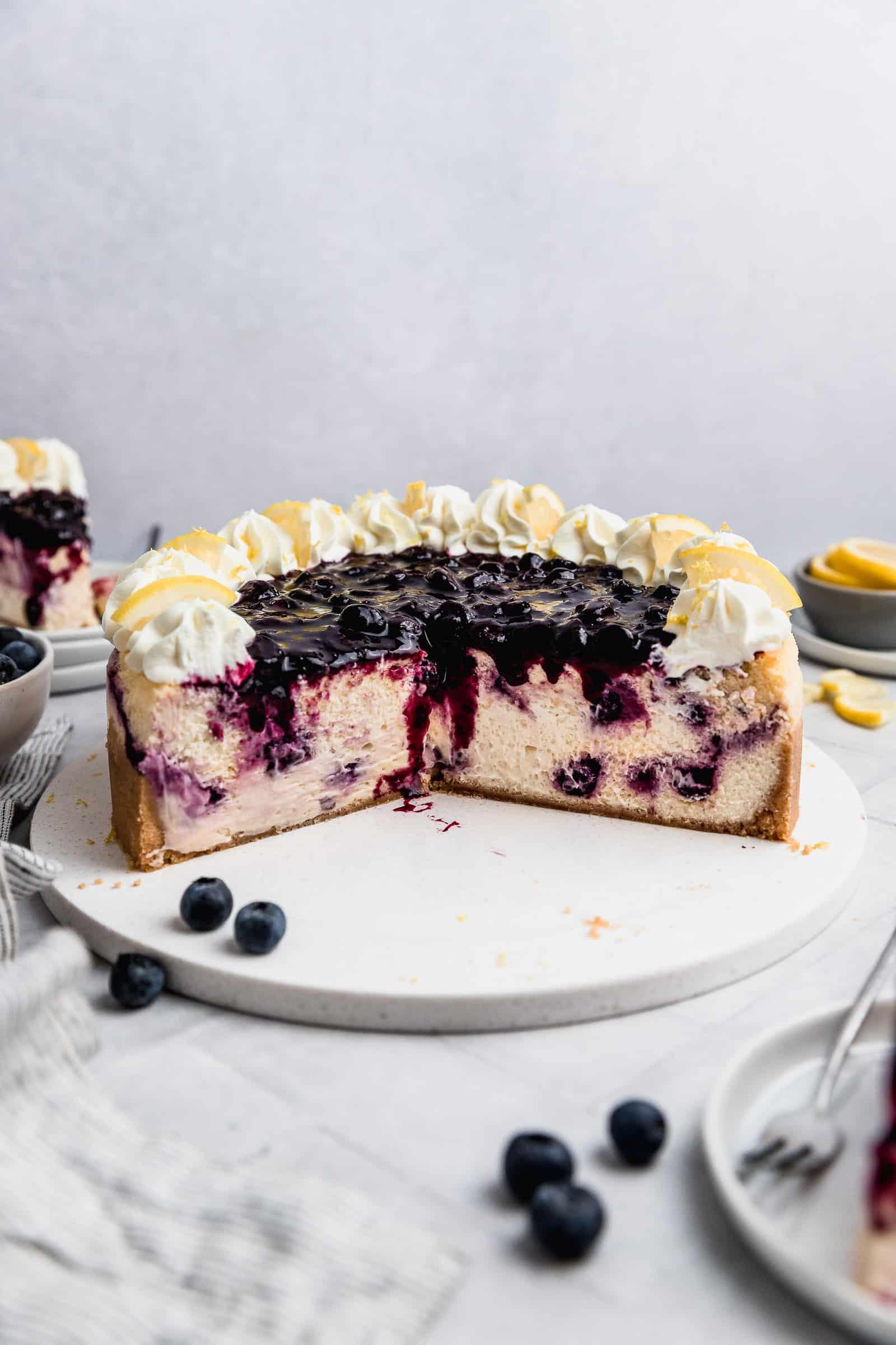 Lemon Blueberry Cheesecake