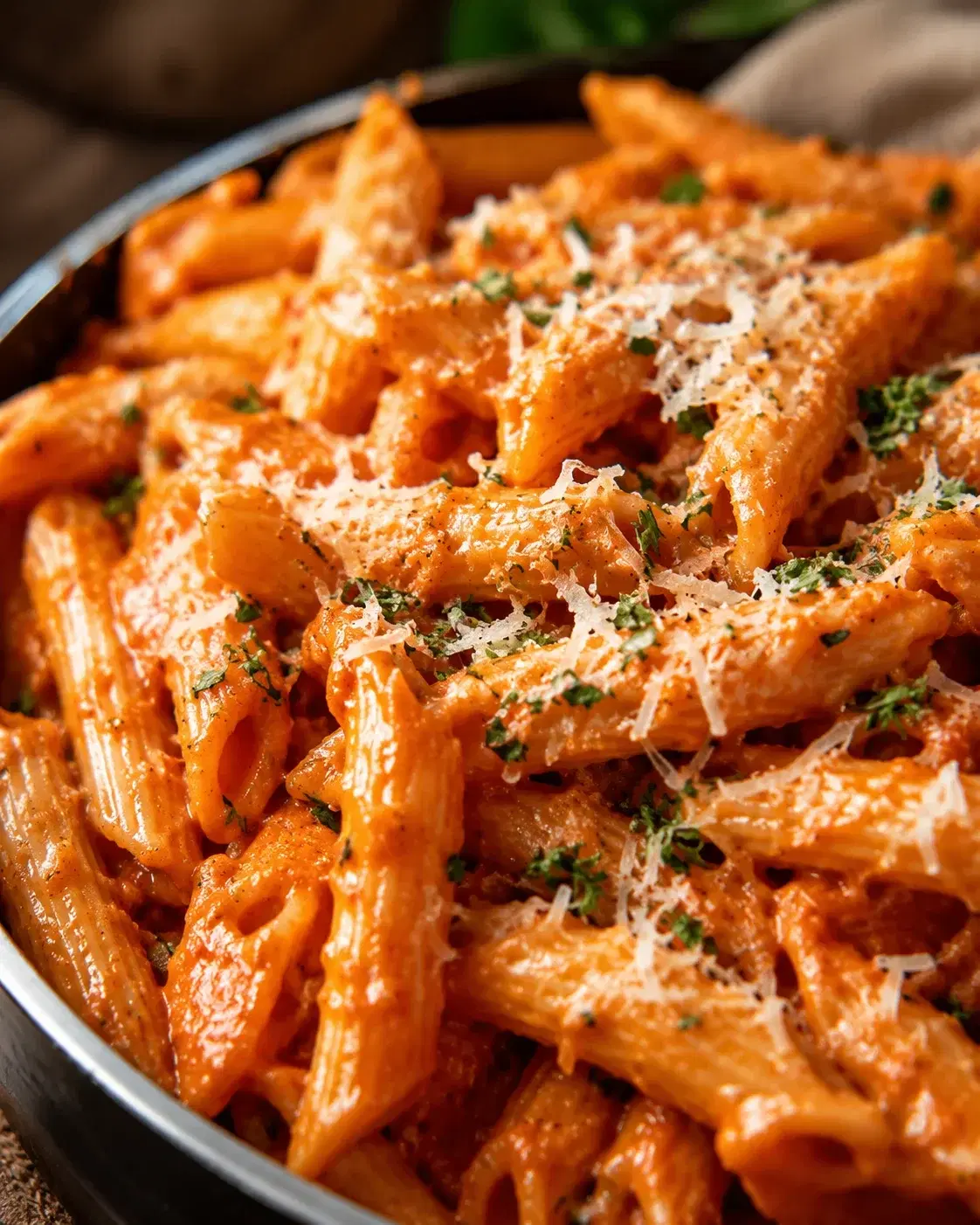 Creamy Red Sauce Pasta: Quick Comforting Weeknight Dinner