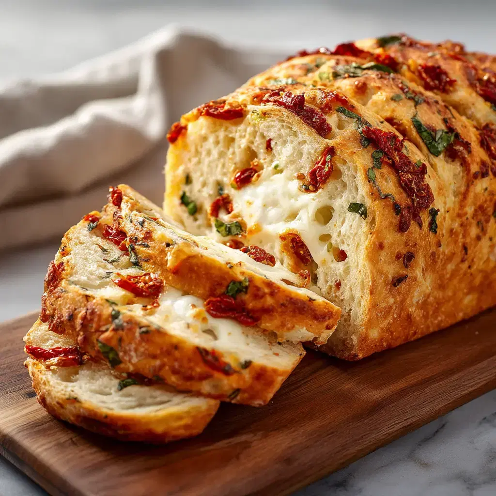 Easy Tomato Basil Bread