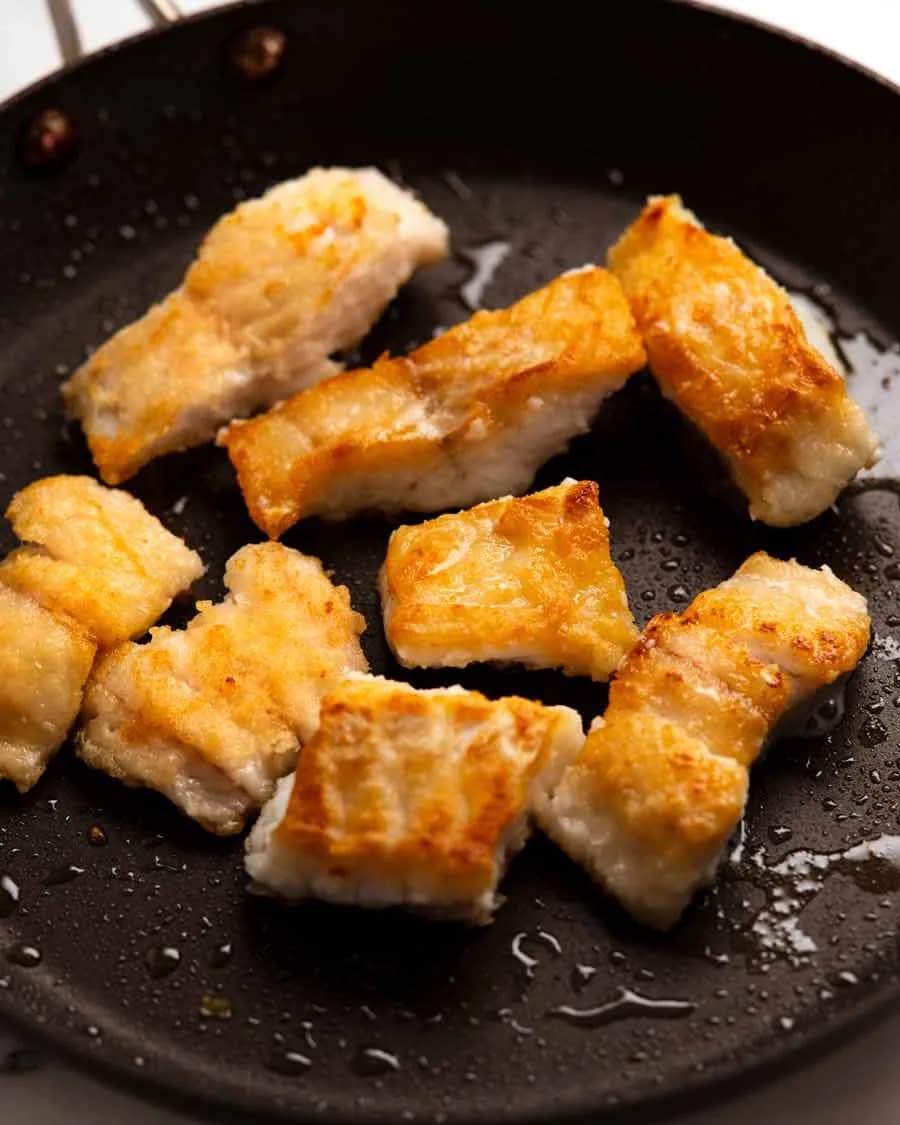 Chilli Lime Fish with Syrupy Spicy Lime Sauce