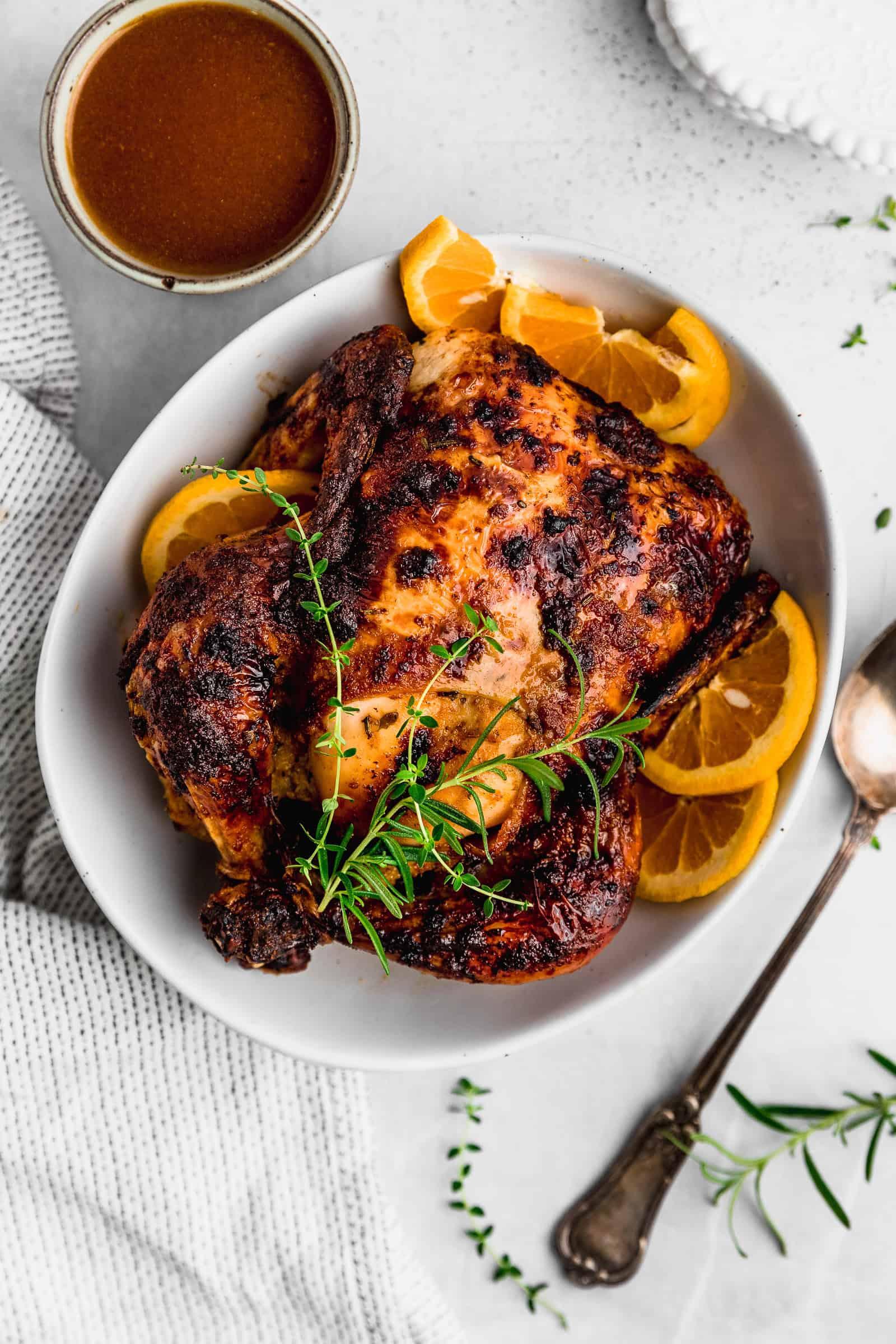 Honey Orange Roasted Chicken