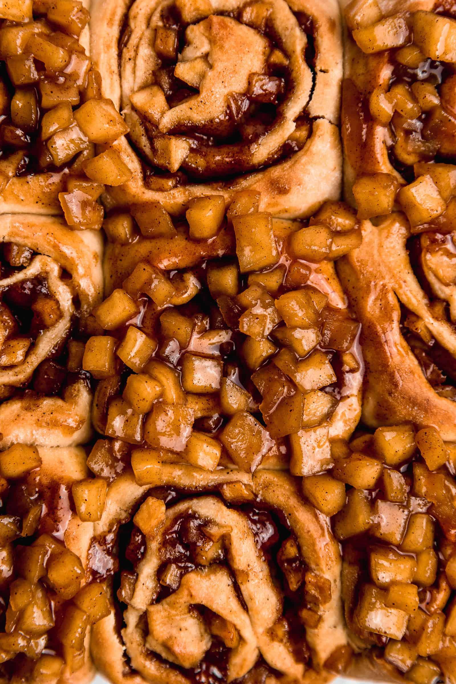 Apple Pie Cinnamon Rolls with Homemade Apple Filling