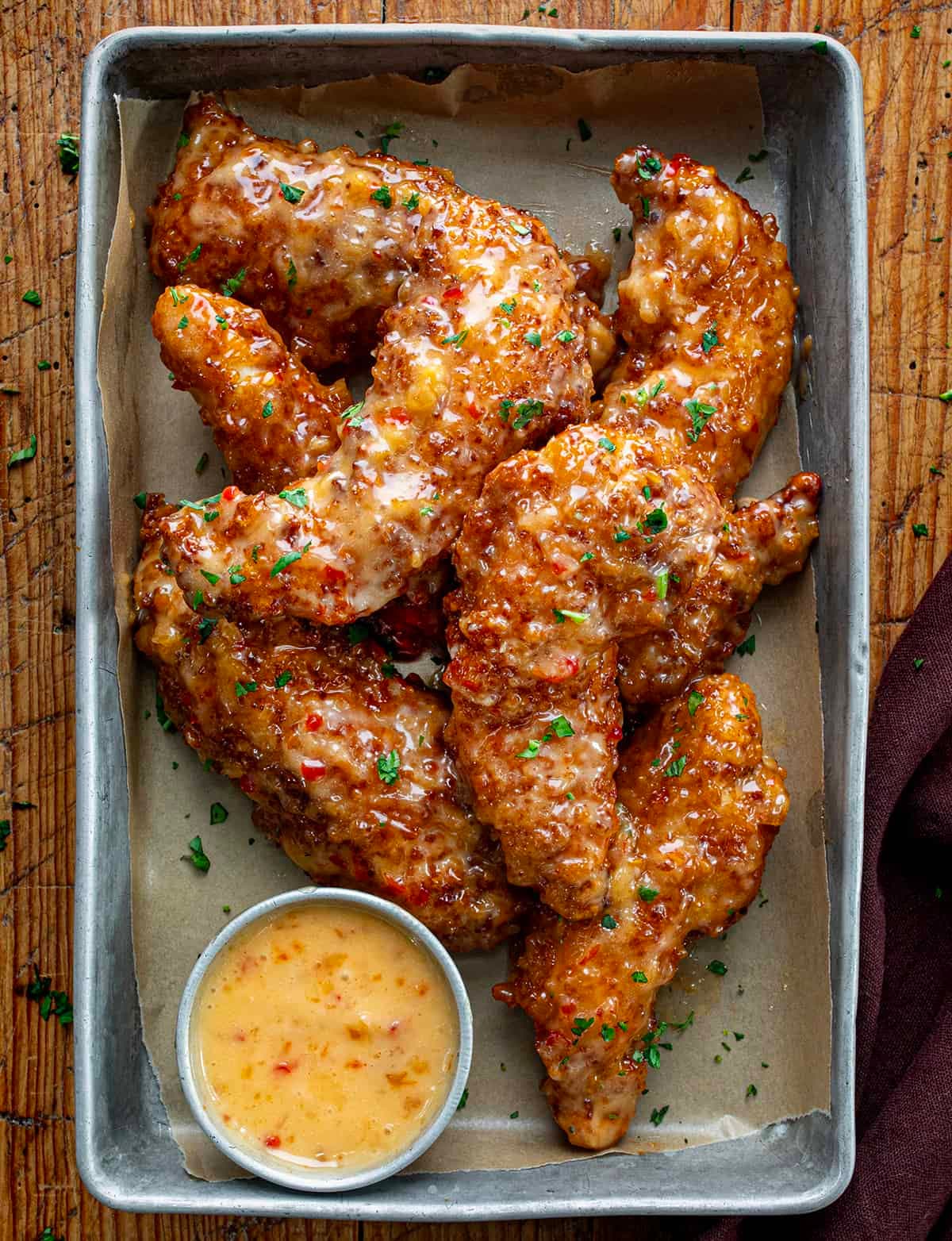 Bang Bang Chicken with Crispy Panko Crust and Sweet-Spicy Sauce