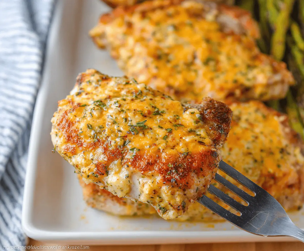 Cheddar Ranch Pork Chops: Juicy and Cheesy for a Family-Friendly Dinner