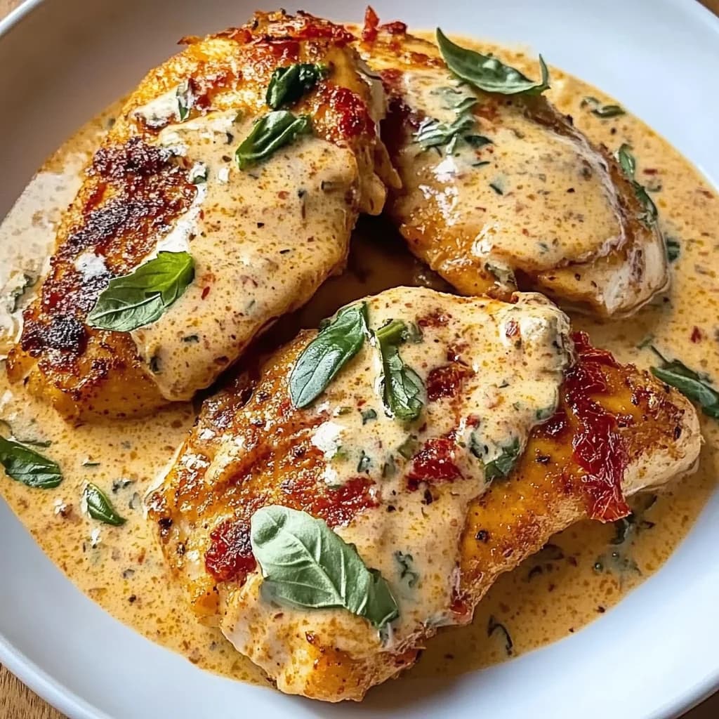 Original Marry Me Chicken: Tender Chicken in Creamy Sun-Dried Tomato Sauce