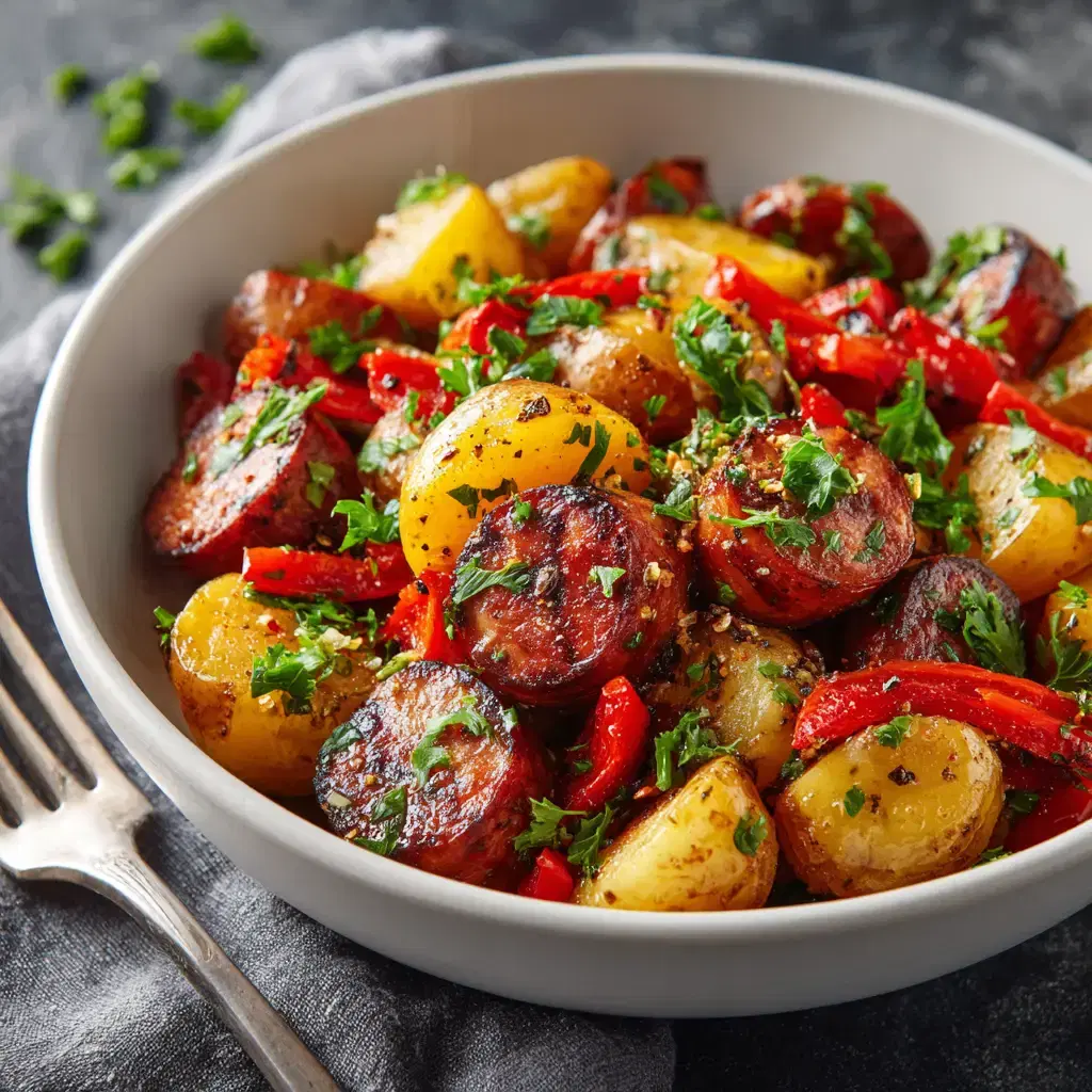 Sausage and Potatoes Skillet