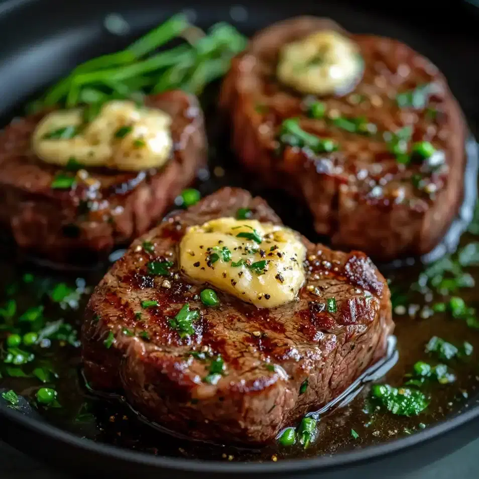 Perfect Pan Seared Steak with Rich Garlic Butter Sauce