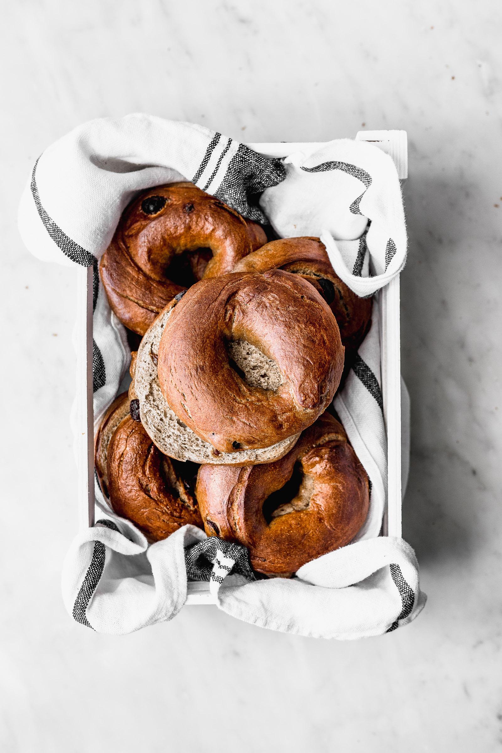Cinnamon Raisin Bagels