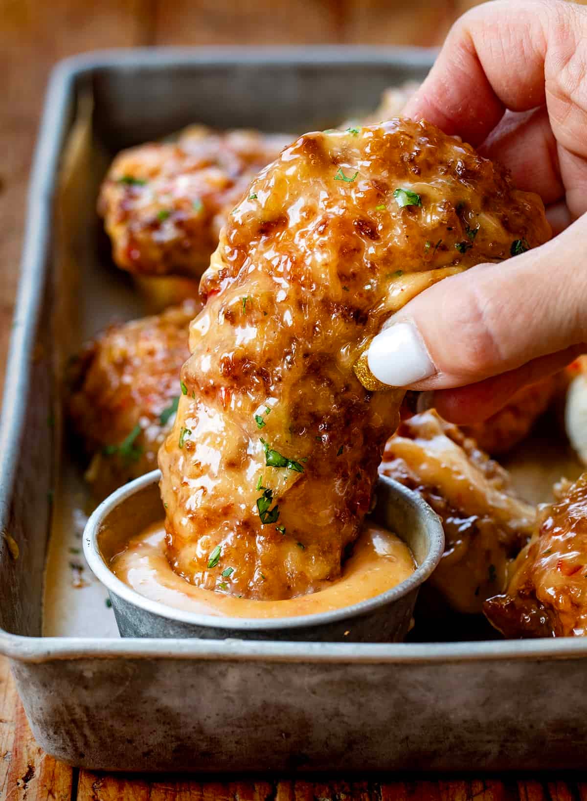 Bang Bang Chicken with Crispy Panko Crust and Sweet-Spicy Sauce