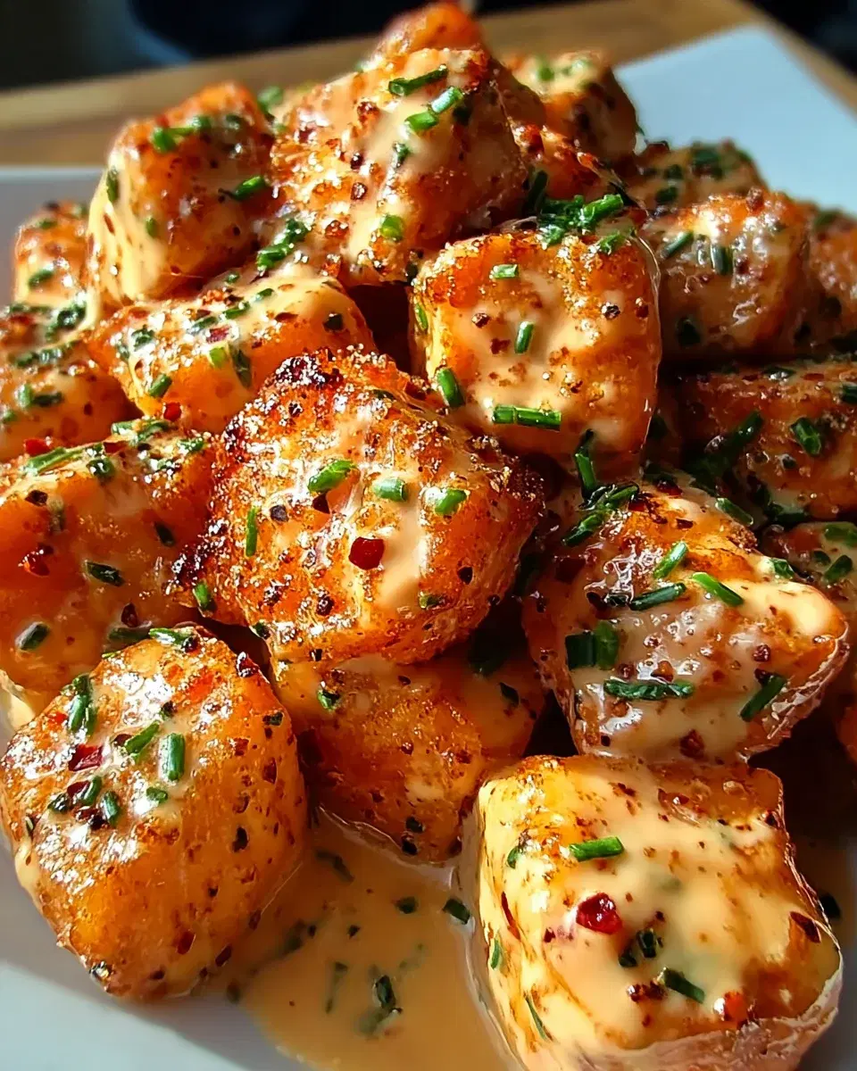 Bang Bang Salmon Bites: Crispy Fish with Creamy Sweet-Spicy Sauce