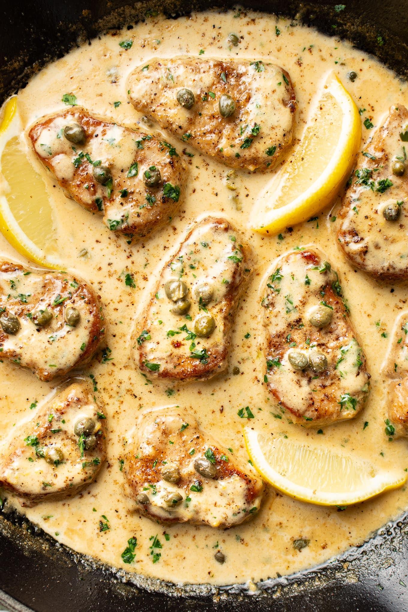 Pork Tenderloin Piccata: Juicy Medallions in Lemon Caper Sauce